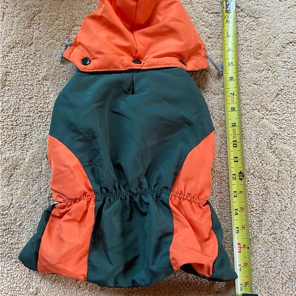 Zack & zoey pet dog clothes / jacket with hoodies size s m - Picture 8 of 9